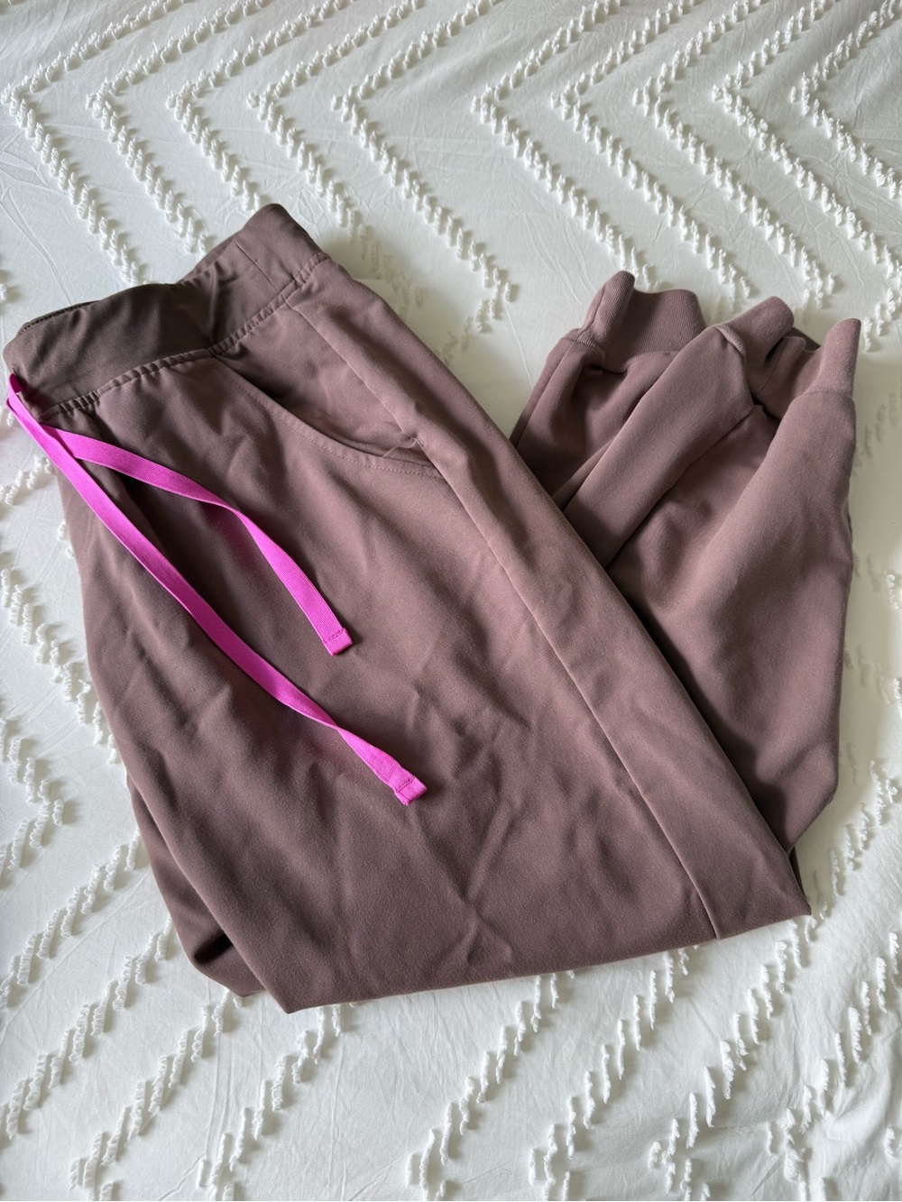 FIGS Smokey Taupe Zamora Jogger